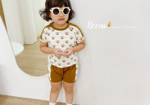 BỘ COTTON HỌA TIẾT GẤU KOALA DỄ THƯƠNG