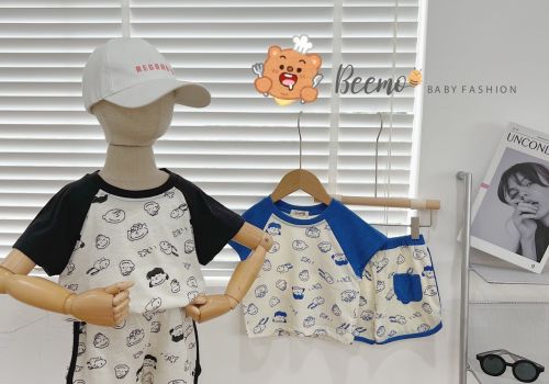 BỘ COTTON HỌA TIẾT CHO BÉ