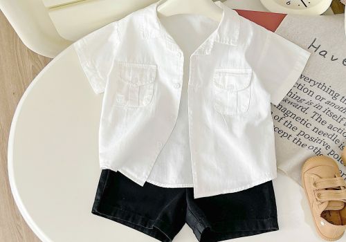 SET SƠ MI PHỐI TÚI NGỰC